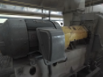 東元NEMA電機(jī)服役7年，運(yùn)行狀態(tài)良好，現(xiàn)場(chǎng)檢測(cè)運(yùn)行狀態(tài)