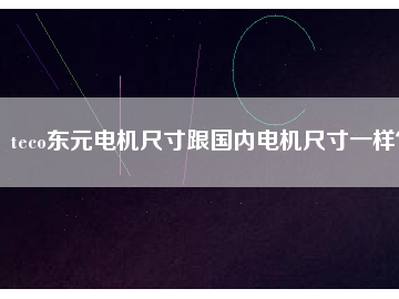 teco東元電機尺寸跟國內(nèi)電機尺寸一樣？