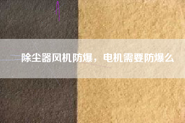 除塵器風(fēng)機(jī)防爆，電機(jī)需要防爆么