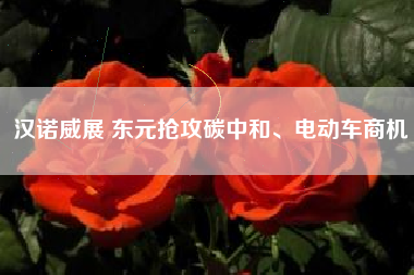 漢諾威展 東元搶攻碳中和、電動(dòng)車(chē)商機(jī)